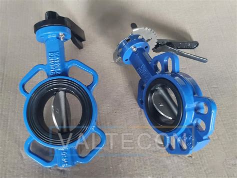 Valteccn Wafer Butterfly Valve Sample Excellent Material Flexible Operation And Easy