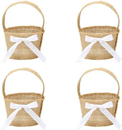 Abaodam St Cke Hochzeit Streuk Rbchen Jute Geschenkbeutel