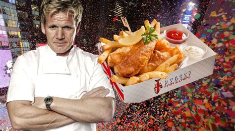 Times Square Will Have a British Chippy — Hell's Kitchen Chef Ramsay ...