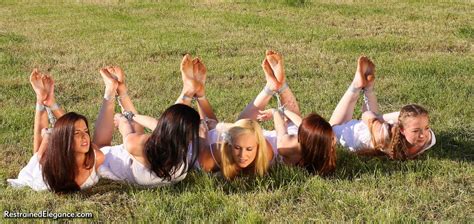 Outdoor Hogtie Session Ariel Anderssen Her Friends Slavegirls Happy New Year 086 Porn Pic