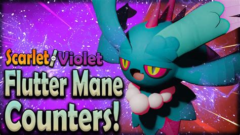 COUNTER Flutter Mane In Series 2 Pokemon Scarlet And Violet VGC 2023