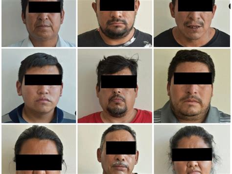 Detienen En Flagrancia A Nueve Personas Por Extorsi N Agravada