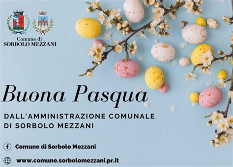 Auguri Di Buona Pasqua Comune Di Sorbolo Mezzani