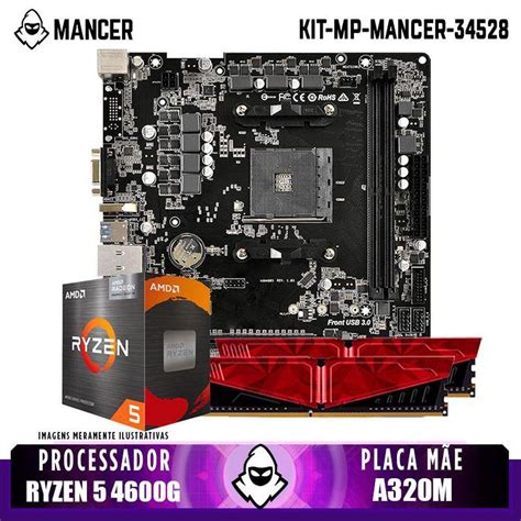 Kit Placa Mae E Processador E Memoria Ddr4 Casas Bahia