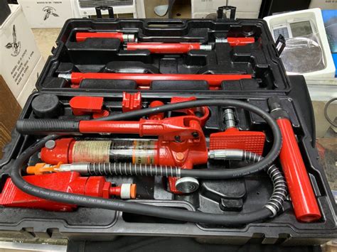 Pittsburgh Automotive Ton Portable Hydraulic Equipment Kit Ebay