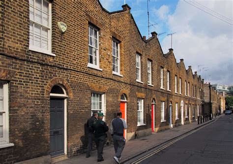 London Waterloo Heritage District Georgian Row Houses Roupell Street