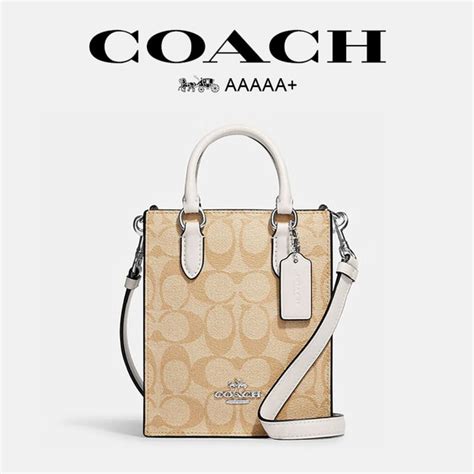 Сумка кросс-боди COACH MINI TOTE - купить с доставкой по выгодным ценам ...