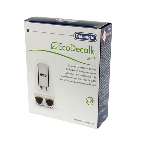 DeLonghi Entkalker DLSC200 EcoDecalk Mini 2 X 100ml Trinkwasserladen