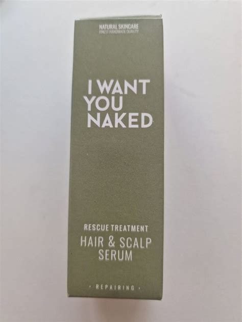 HAIR SCALP SERUM RESCUE TREATMENT Von I WANT YOU NAKED Neu Und Originalverpackt In Elgg