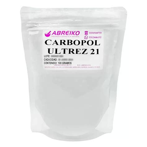 Carbopol Para Que Serve - Carbopol Premium Ultrez 21