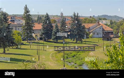 River Grocica at Park in Grocka Municipality at Hot Summer Day Stock Photo - Alamy