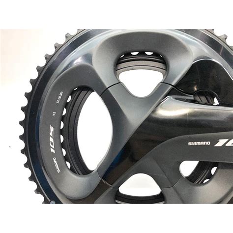 シマノ Shimano 105 Fc R7000 クランク ブラック 170mm 5236 ホローテック2 Cpt 2007298009