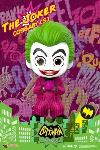 Hot Toys Batman Classic Tv Series Joker Mini Cosbaby Cosb