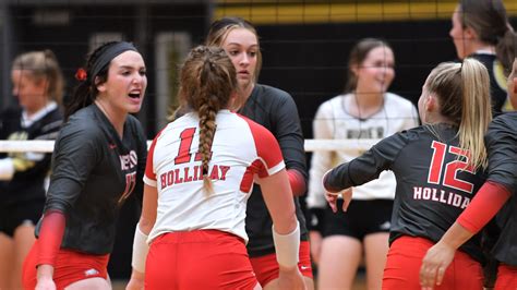 Wichita Falls area high school volleyball roundup Holliday wins 30th