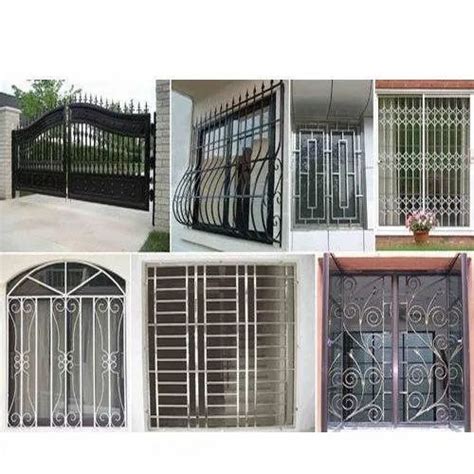 Mild Steel Balcony Grill Ms Fabrication Service For Office For Home At