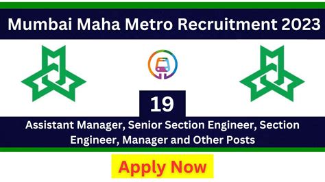 Maha Mumbai Metro Recruitment 2023