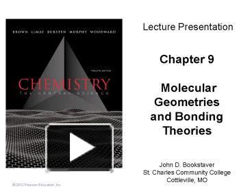 Ppt Chapter Molecular Geometries And Bonding Theories Powerpoint