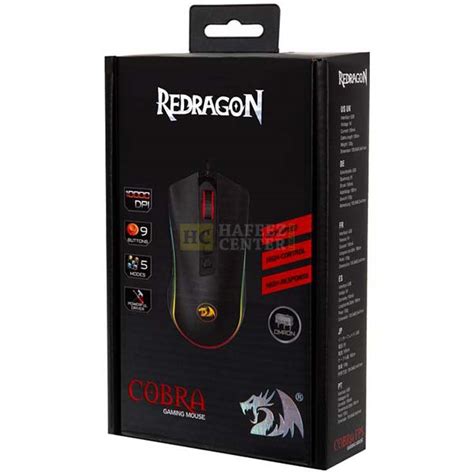 Redragon Cobra M Fps Flawless Sensor Dpi Gaming Mouse Hafeez