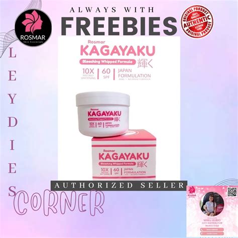 Rosmar Kagayaku Bleaching Whipped Formula 300g Shopee Philippines