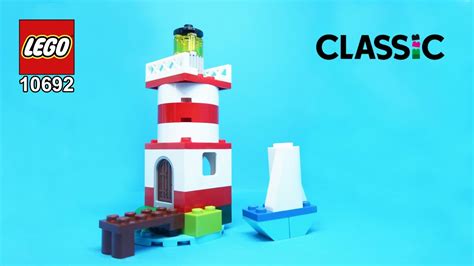 LEGO Classic 10692 Lighthouse Building Instructions - YouTube