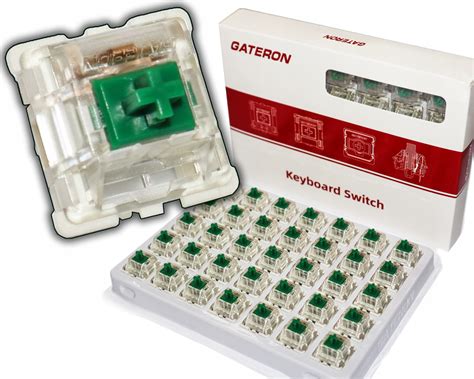 Gateron GREEN Switch Przełączniki BOX 35 szt. - Sklep, Opinie, Cena w ...