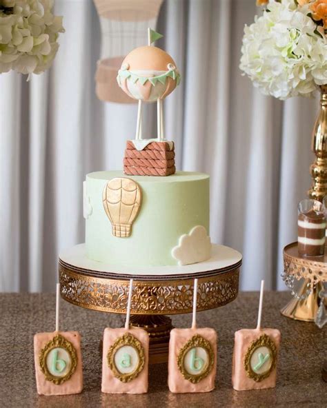 Hot Air Balloon Baby Shower Party Ideas