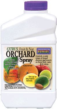 Bonide Citrus Fruit Nut Orchard Spray Concentrate Free Shipping