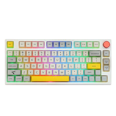 Epomaker Theory Th Hot Swappable Rgb Ghz Bluetooth Wired Mechanical Keyboard Mda