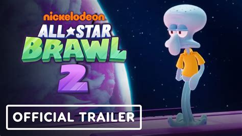 Nickelodeon All Star Brawl Official Squidward Spotlight Trailer