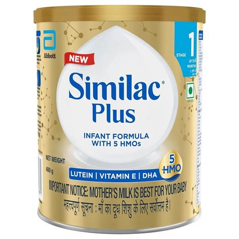 Similac Plus Stage 1 Infant Formula, Age Group: 0-6 months, Packaging ...
