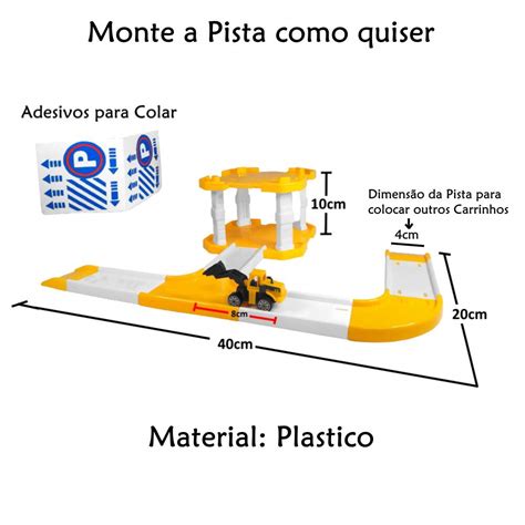 Brinquedo Infantil Posto de Gasolina Pista de Estacionamento Caminhão