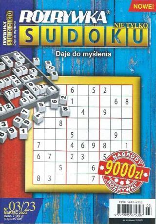 Rozrywka Nie Tylko Sudoku Tanieczytanie