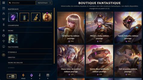 Essence Fantastique LoL Comment En Avoir Sur League Of Legends