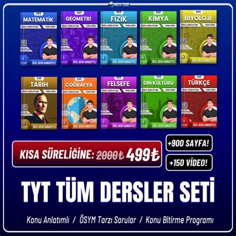 Tyt T M Dersler Full Paket Aktif Zeka