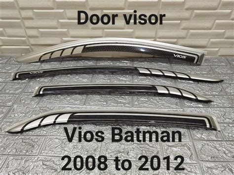 Toyota Vios Gen Batman To Yr Model Door Visor Rain Visor