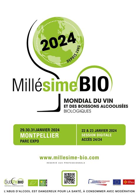 En 2024 Millésime Bio attend 11 000 visiteurs professionnels