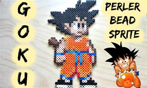 Dragon Ball Z Young Goku Perler Bead Sprite Youtube