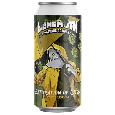 Behemoth Saturation Of Citra West Coast Ipa 440ml Beer Cellar Nz