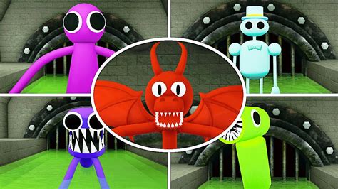 ROBLOX NEW MORPHS IN RAINBOW FRIENDS CONCEPTS MORPHS JUMPSCARES