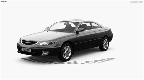 360 Ansicht auf Toyota Camry Solara coupé 2001 3D Modell 3DModels Shop