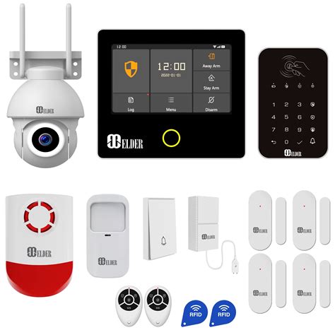 Alarm System & Security Camera Wireless 15-Piece WiFi & 4G Smart Home