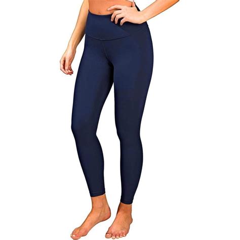Yogalicious Super High Waist Soft Nude Tech Womens Leggings Dark Navy Yogalicious