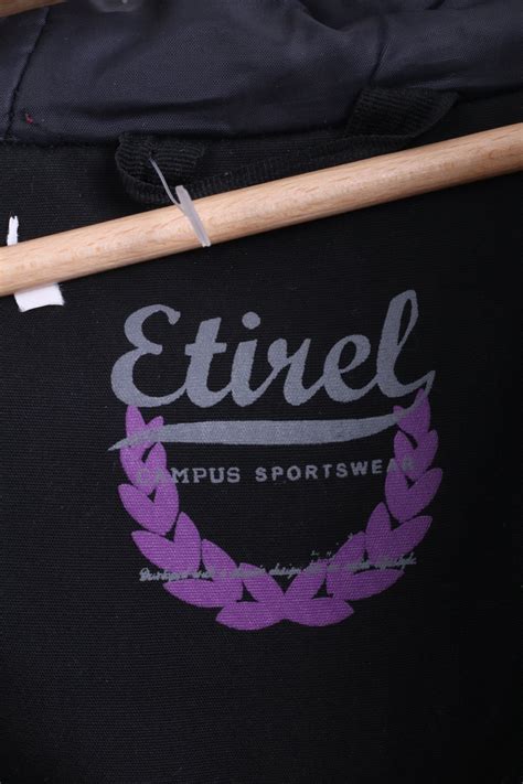 Etirel Campus Sportswear Womens M Jacket Padded Winter Hood Black ...