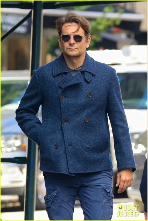 Bradley Cooper Keeps It Cool In Blue On A Stroll Through New York City