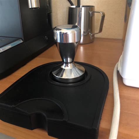 Set Van Espresso 51Mm Koffie Tamper Mat Siliconen Grandado