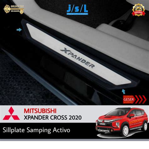 Jual JSL Sillplate Samping Xpander Cross 2020 Side Scuff Plate Activo