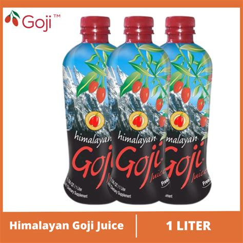 Himalayan Goji Juice 1000ml 3 Bottles Lazada Ph