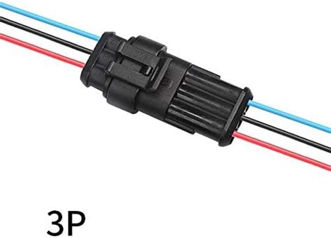 Gimax Auto Conector De Cable 1 2 3 4 5 6 Pin Auto Conector Macho Y