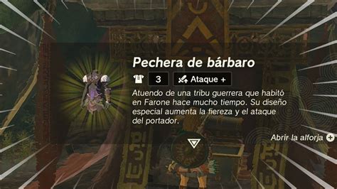 COMO CONSEGUIR TESORO DE NAMBOD CONJUNTO QUE LLENA DE FUERZA EN ZELDA