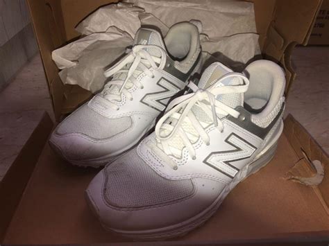 New Balance White Shoe Women S Fashion Footwear Sneakers On Carousell